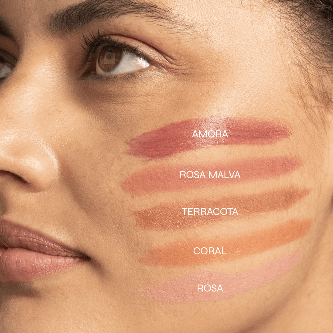 Bastão 3 em 1 - Blush, Batom e Sombra FPS 95