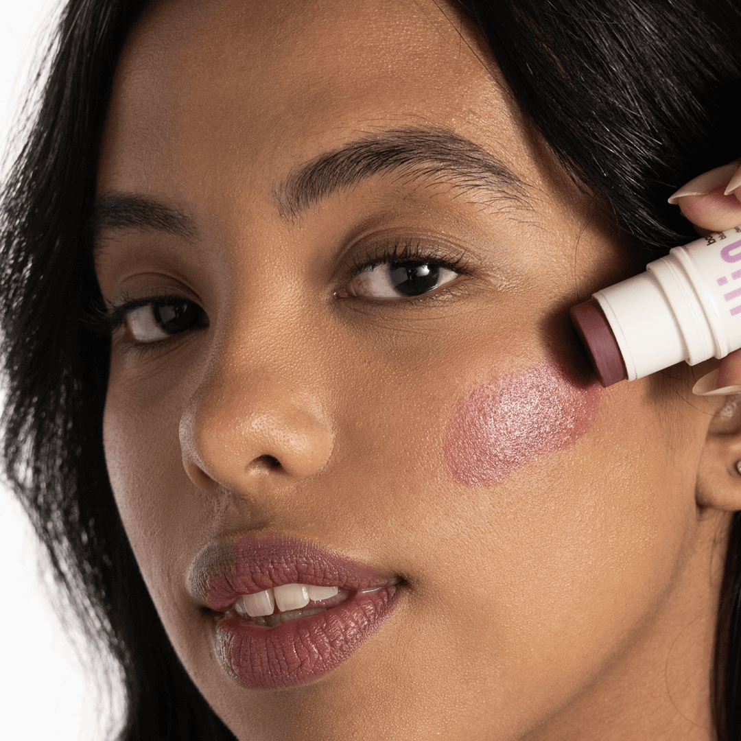 Bastão 3 em 1 - Blush, Batom e Sombra FPS 95