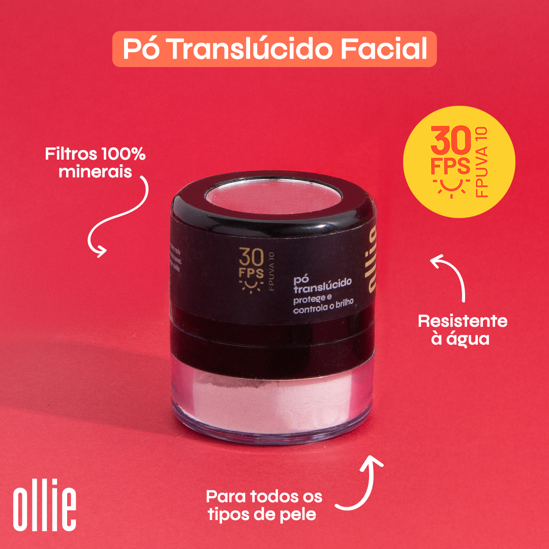 Pó Translúcido Facial FPS 30
